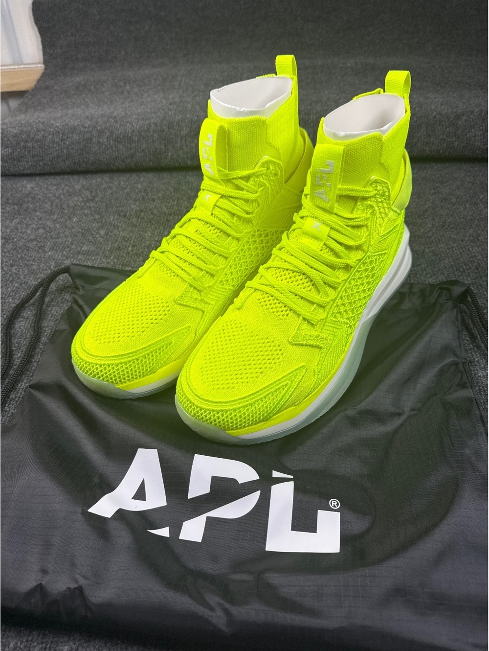 APL Concept X Energy GITD High-Top Sneakers size 14 men 15.5 women Retail $450